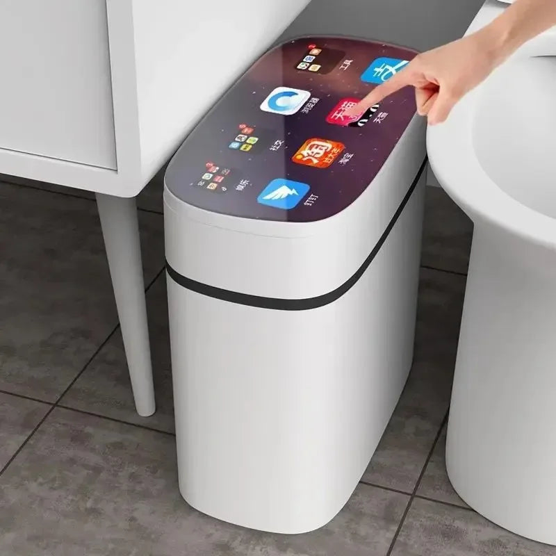 Smart sensor trash can for home use
