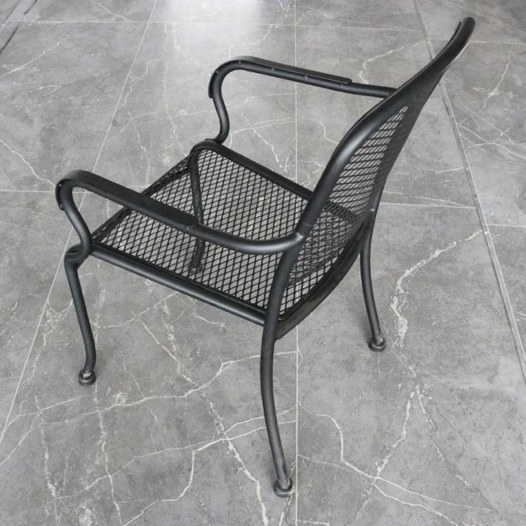 4 Seats Outdoor Garden Furniture Set Patio Dining Table and Chair with Umbrella Set